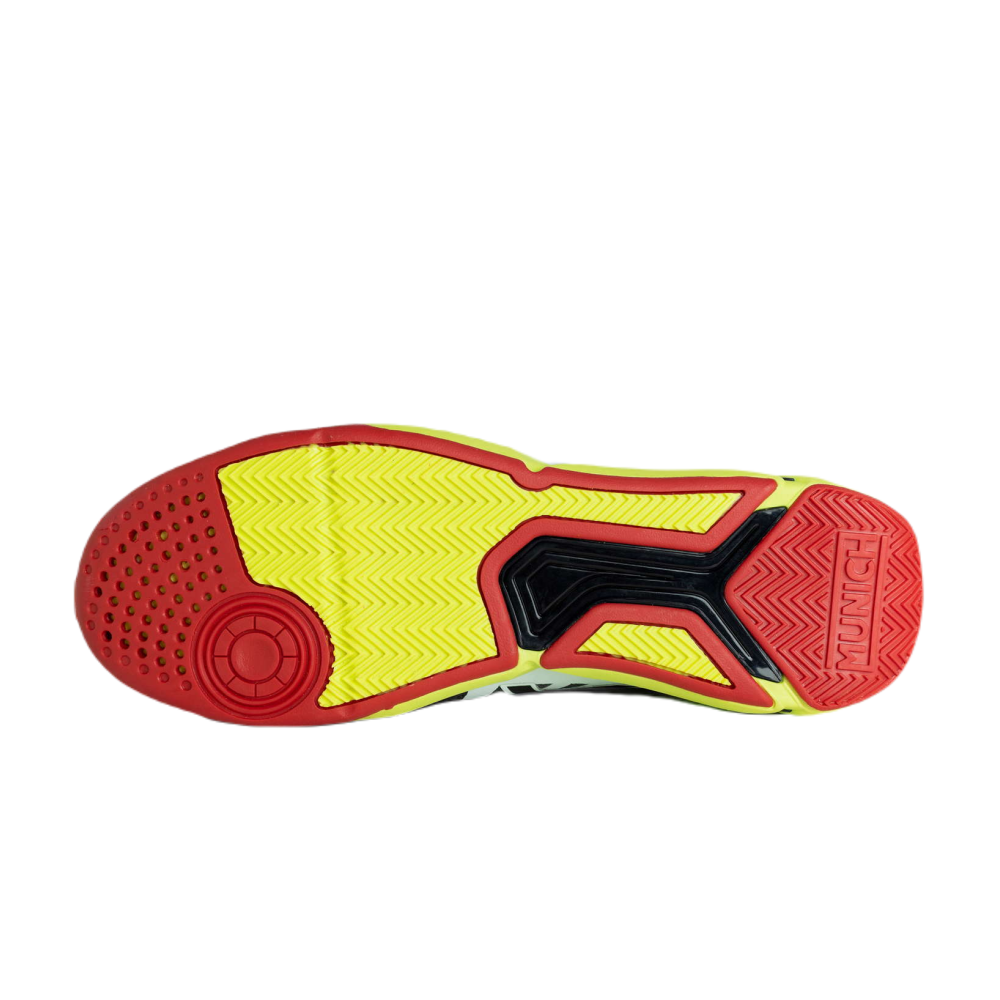 Яркие бело-черные футзалки PRISMA 3116027