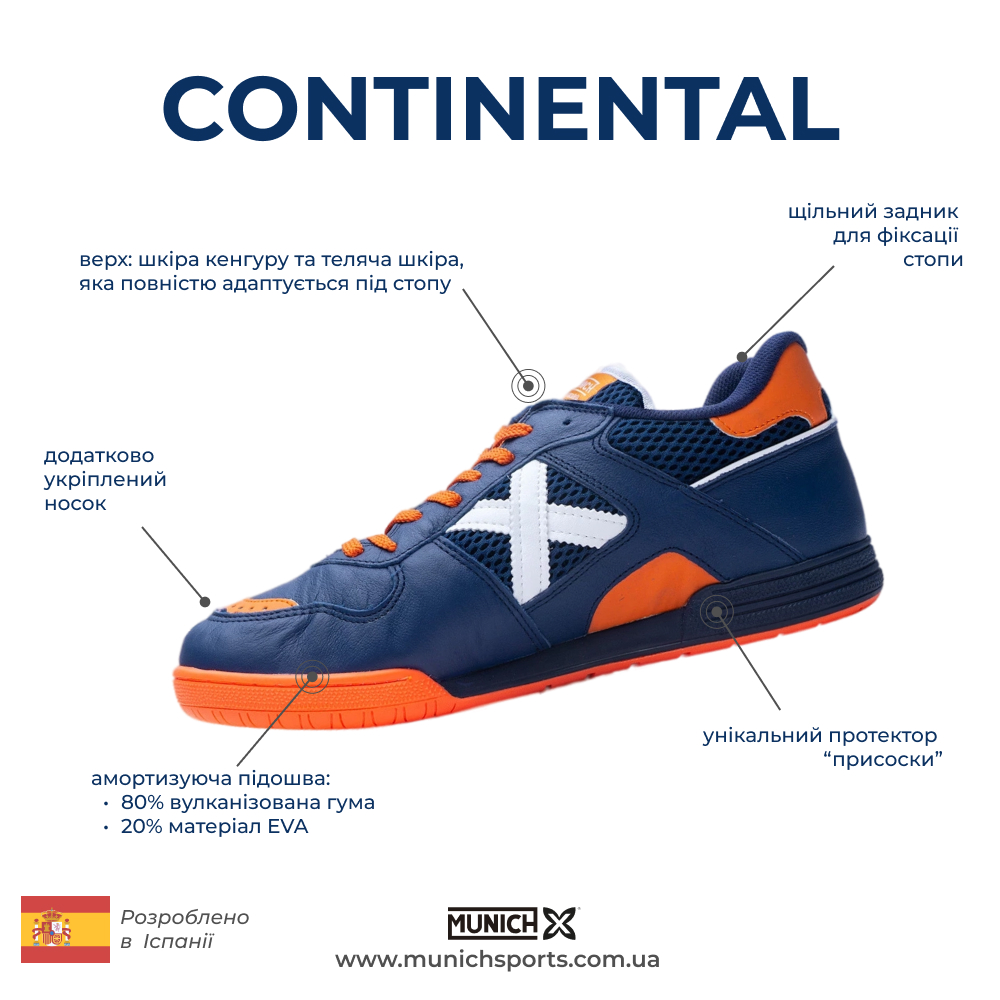 Continental синий 932