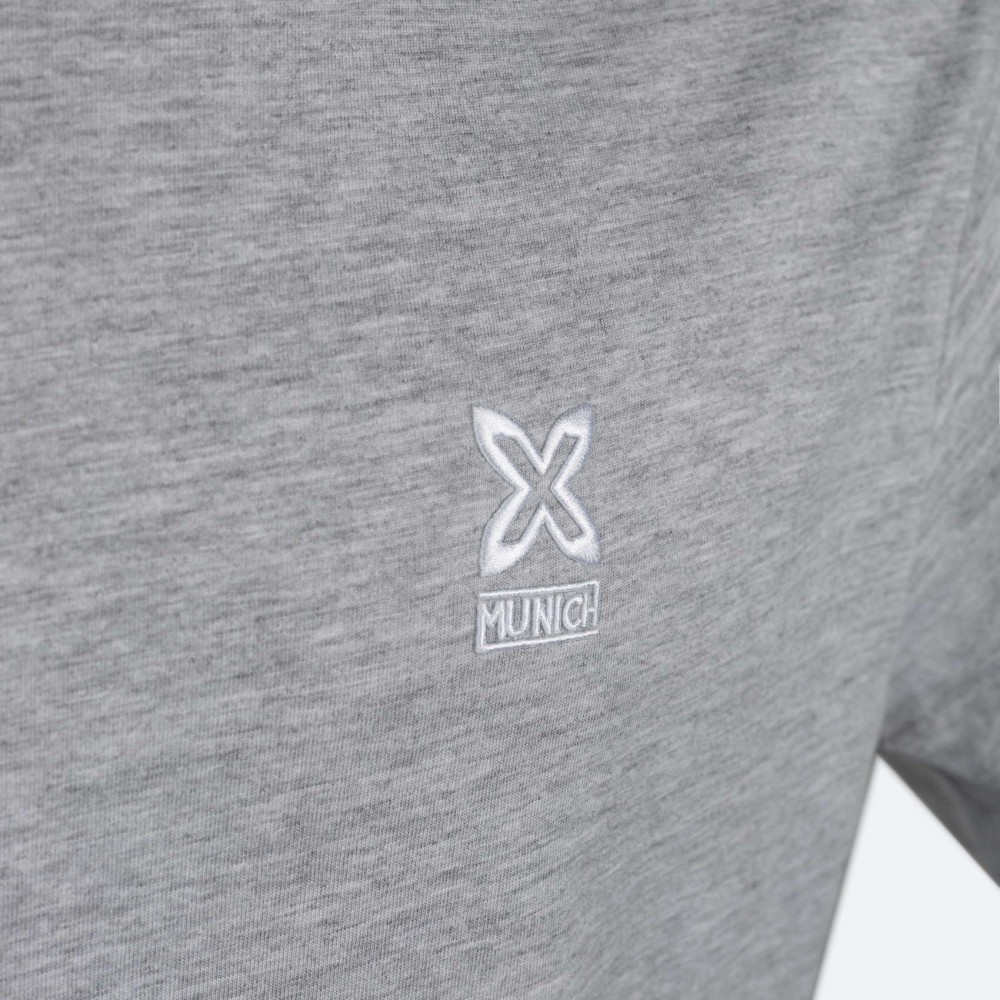 Базова сіра футболка MUNICH T-Shirt
